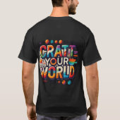 T-shirt Concevez votre monde (Dos)
