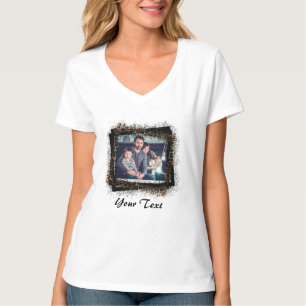 T-shirt Concevez votre propre photo de famille de cadre l