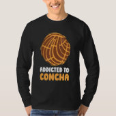 T-shirt Concha Addicted Pain Dough Mexicain Doux Pâtisseri (Devant)