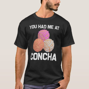 T-shirt Concha Cool pour hommes femmes Pan Dulce Latin Mex