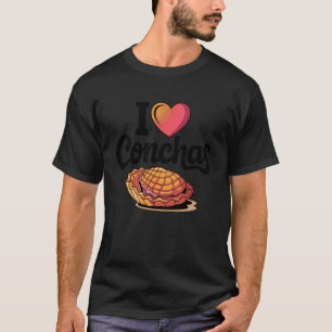 T-shirt Conchas mexicains Pâtissier Pan De Dulce