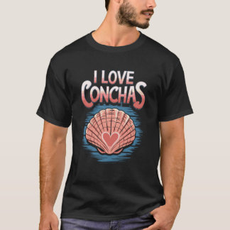 T-shirt Conchas mexicains Pâtissier Pan De Dulce
