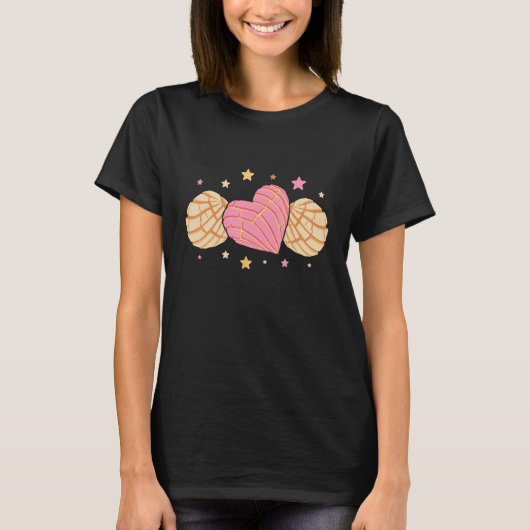 T-shirt Conchas Pan Dulce Latina Mexican Mujer Concha Past (Devant)