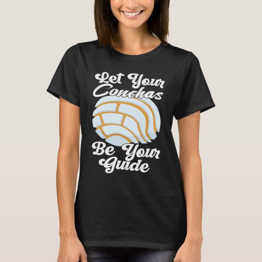 T-shirt Conchas Pan Dulce Latina Mexican Mujer Concha Past (Devant)