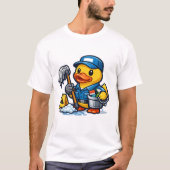 T-shirt Concierge Canard en Caoutchouc (Devant)