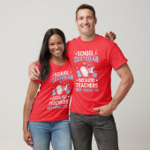 T-shirt Concierge Scolaire Parce que les Enseignants Ont B (Unisexe)