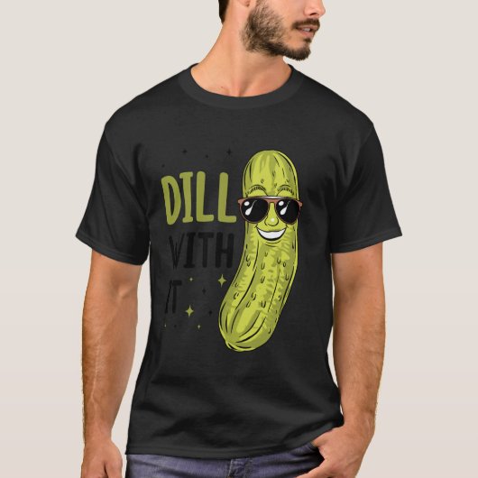T-shirt Concombre au Aneth avec ça (Devant)