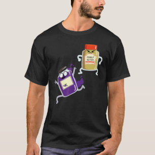 T-shirt Concombre de Peanut Butter Jelly Nourriture Grap