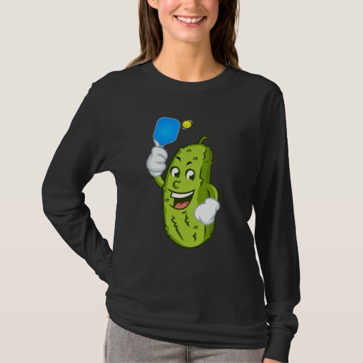 T-shirt Concombre d'Humour de Pickleball Funny Pickleball (Devant)