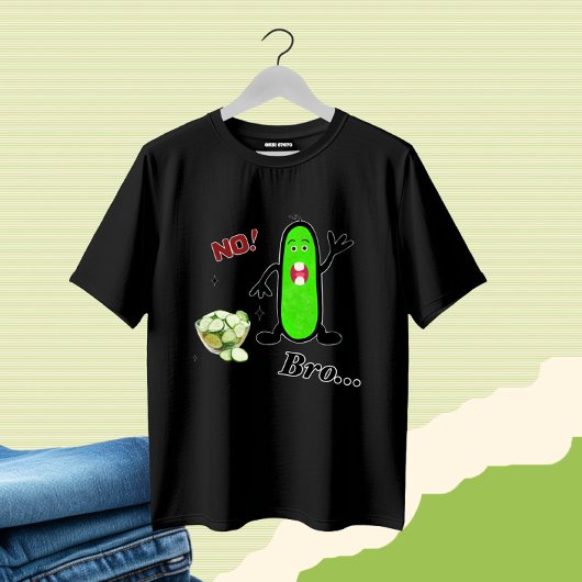 T-shirt Concombre drôle