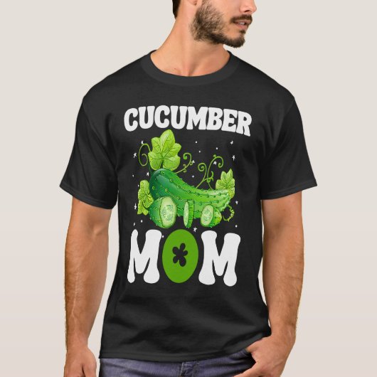 T-shirt Concombre Maman Végétable Mère Jour Gardener (Devant)