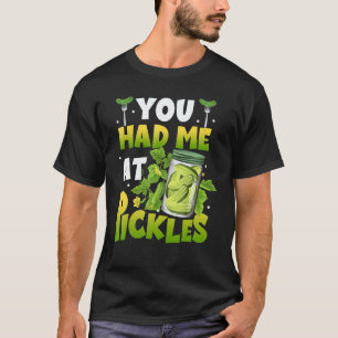 T-shirt Concombre Mariné Vêtements Nourriture Végétalienne