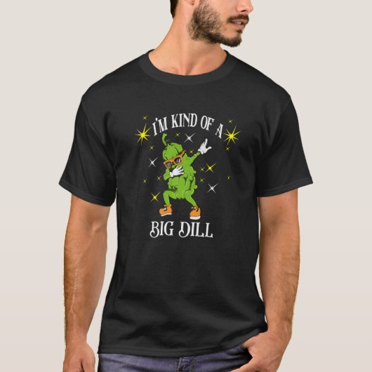 T-shirt Concombre Végétal Dabbing Je suis un peu de la gra (Devant)