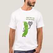 T-shirt Concombre vert (Devant)
