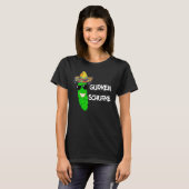 T-shirt Concombre vilain Cucumer Végétable Sombrero Costum (Devant entier)