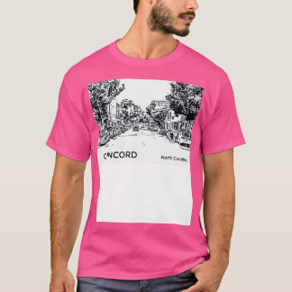 T-shirt Concord Caroline du Nord