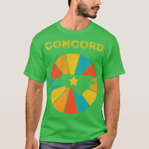 T-shirt Concord North olina Vintage Souvenir désorganisé 1
