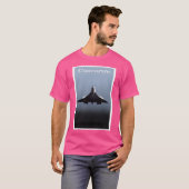 T-shirt Concorde - Décollage (Devant entier)