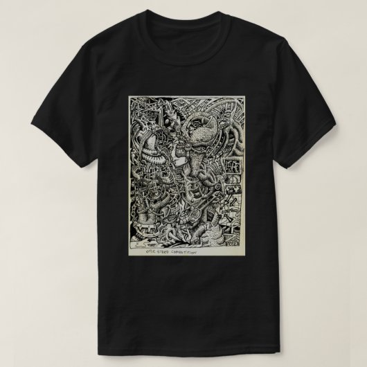 T-shirt Concours à sens unique, par Brian Benson (Design devant)