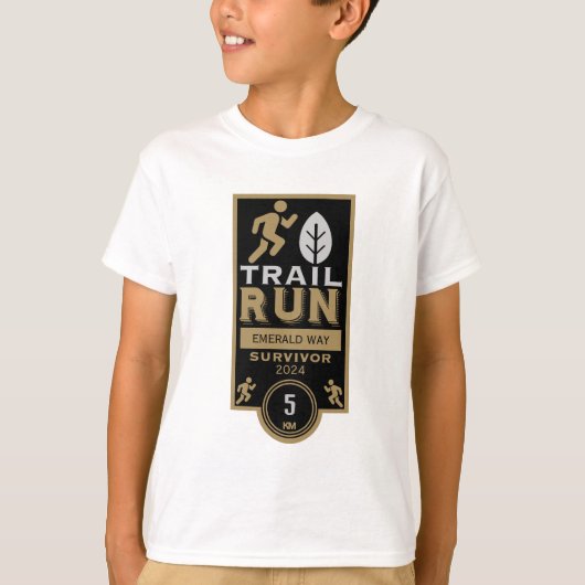 T-shirt Concours de course de coureur de piste (Devant)