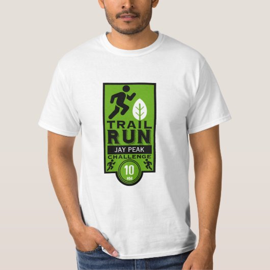T-shirt Concours de course de coureur de piste (Devant)