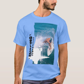T-shirt Concours de surf