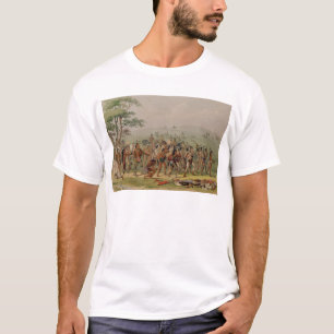 T-shirt Concours de tir à l'arc de Mandan, c.1832