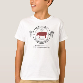 T-shirt Concours d'incubation de porcs du comté de Cabe-KI