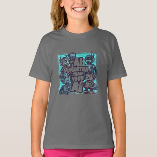 T-shirt Concours d'intelligence artificielle (Devant)