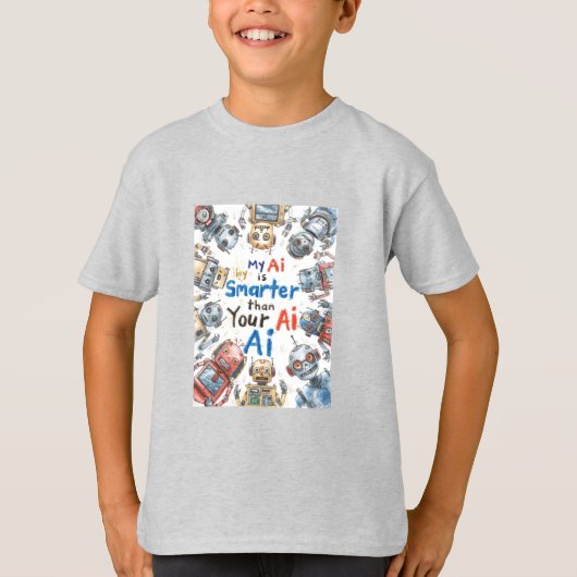 T-shirt concours d'intelligence artificielle (Devant)