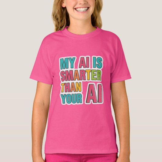 T-shirt concours d'intelligence artificielle (Devant)