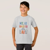 T-shirt concours d'intelligence artificielle (Devant entier)