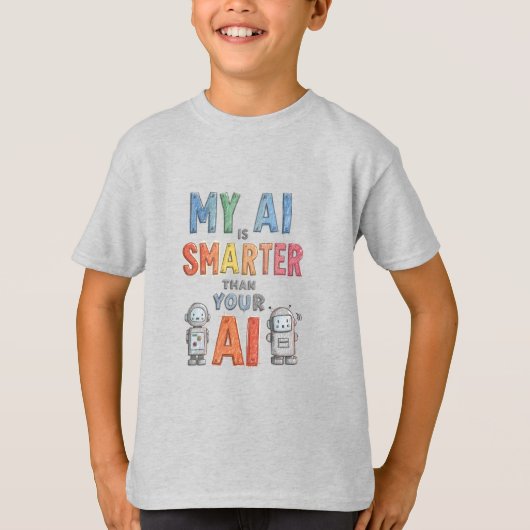 T-shirt concours d'intelligence artificielle (Devant)