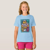 T-shirt Concours d'intelligence artificielle (Devant entier)