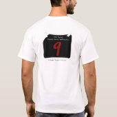 T-shirt Concours d'orthographe (numéroté de retour) (Dos)