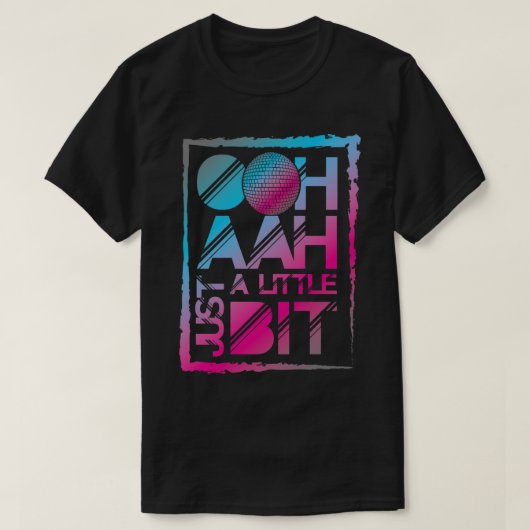 T-shirt Concours Eurovision De Chanson Ooh Aah Juste Un Pe (Design devant)