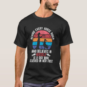 T-shirt Concours Hippique Gigi Qui a Cru Equestre Gigi Gra