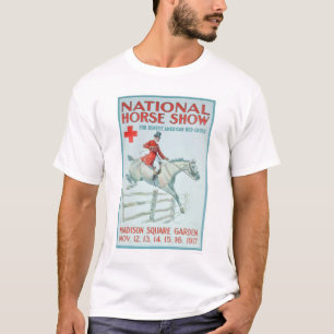T-shirt Concours hippique national pour la Croix-Rouge