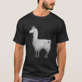 T-shirt concret de lama (Devant)