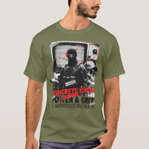 T-shirt Concrete Kings – Power & Grit Urban Streetwear