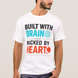 T-Shirt Conçu Avec le Cerveau