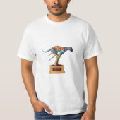 T-shirt conçu "Continuez à avancer" (Devant)