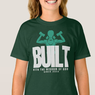T-shirt Conçu - Esprit Saint Vert Graphique Spirituel