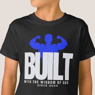 T-shirt Conçu - Gratitude spirituelle Jésus Noir Graphique