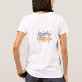 T-shirt conçu "Growing Strong". (Dos)
