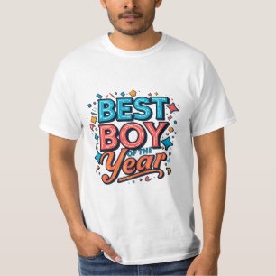 T-shirt conçu pour le meilleur garçon de l'année