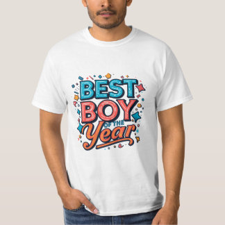 T-shirt conçu pour le meilleur garçon de l'année