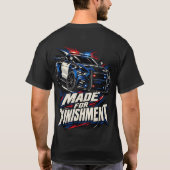 T-shirt Conçu pour le Police Interceptor de Punition (Dos)