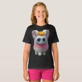 T-shirt conçu pour les filles (Devant entier)