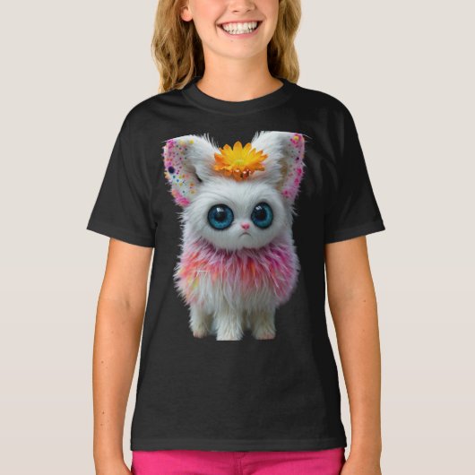 T-shirt conçu pour les filles (Devant)
